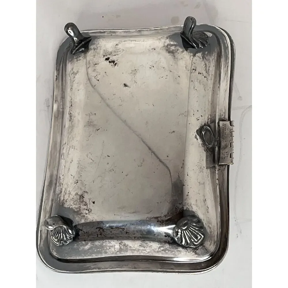 Vintage Serving Dish E.P.C. OOLE Silver Co., Mass. Silvertone